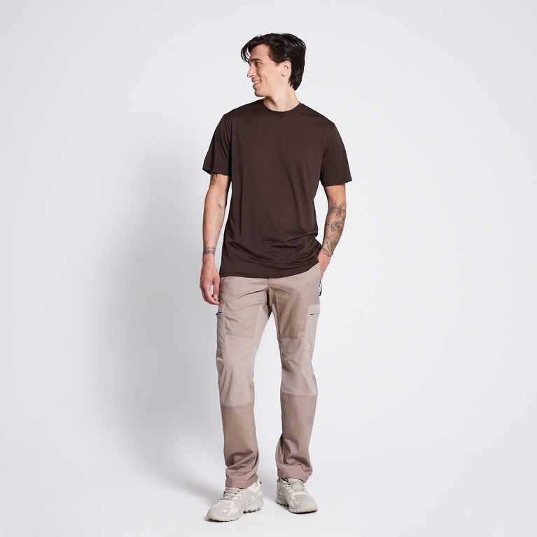 Lightweight tee "Od" Dark Brown